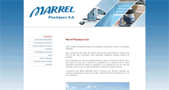 Desktop Screenshot of marrelplastiques.ch