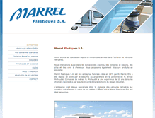 Tablet Screenshot of marrelplastiques.ch
